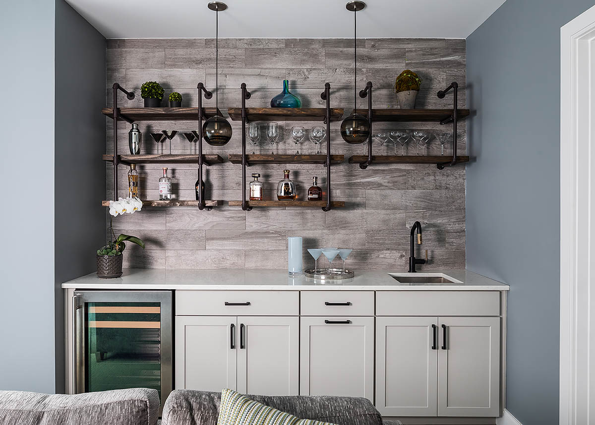 Beverage bar detail