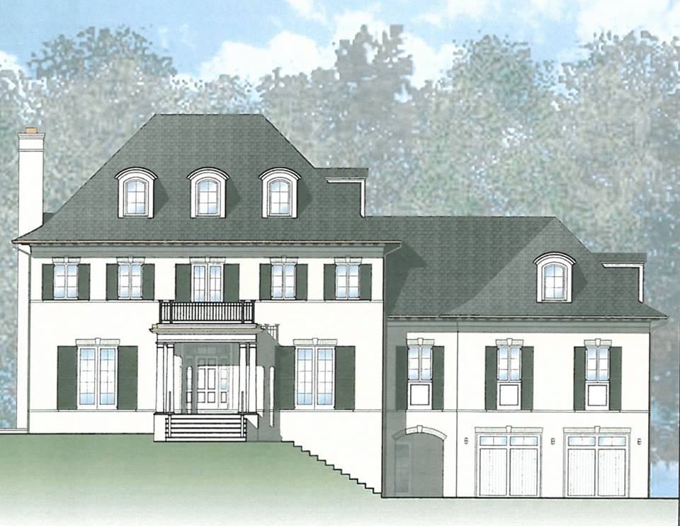 Rendering of exterior of 2016 DC Design House
