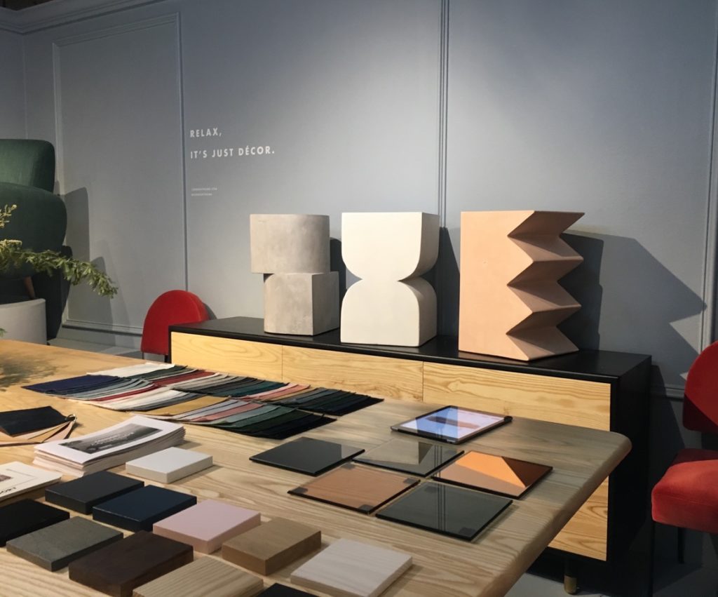 Consort Collection sample display