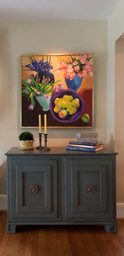 Traditional entryway with European charm by A. Houck Designs