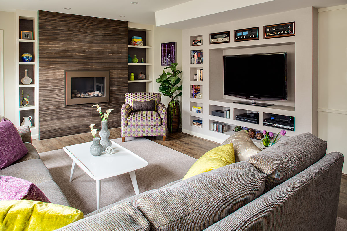 Lower-Level Makeover | A Houck Designs