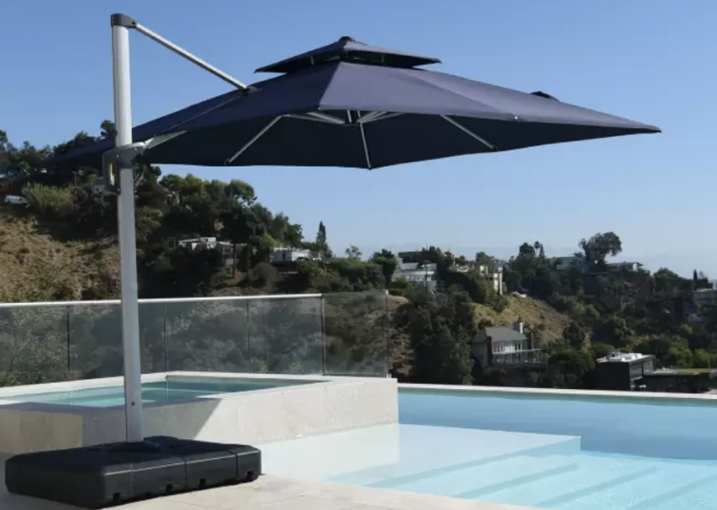 10-foot cantilever patio umbrella