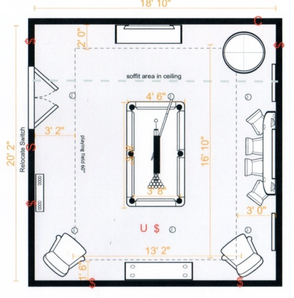 A Billiards Room Design to Bank On A Houck Designs