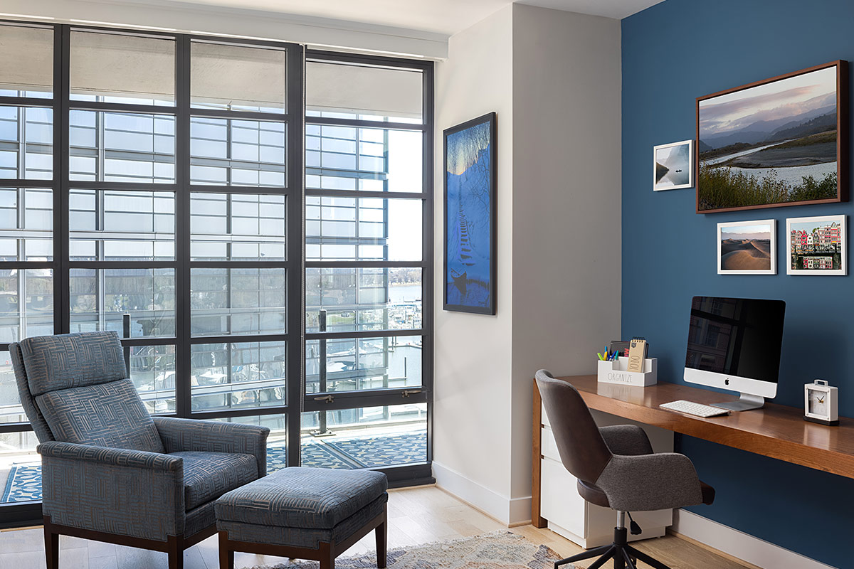 Office design, Condo at the Wharf