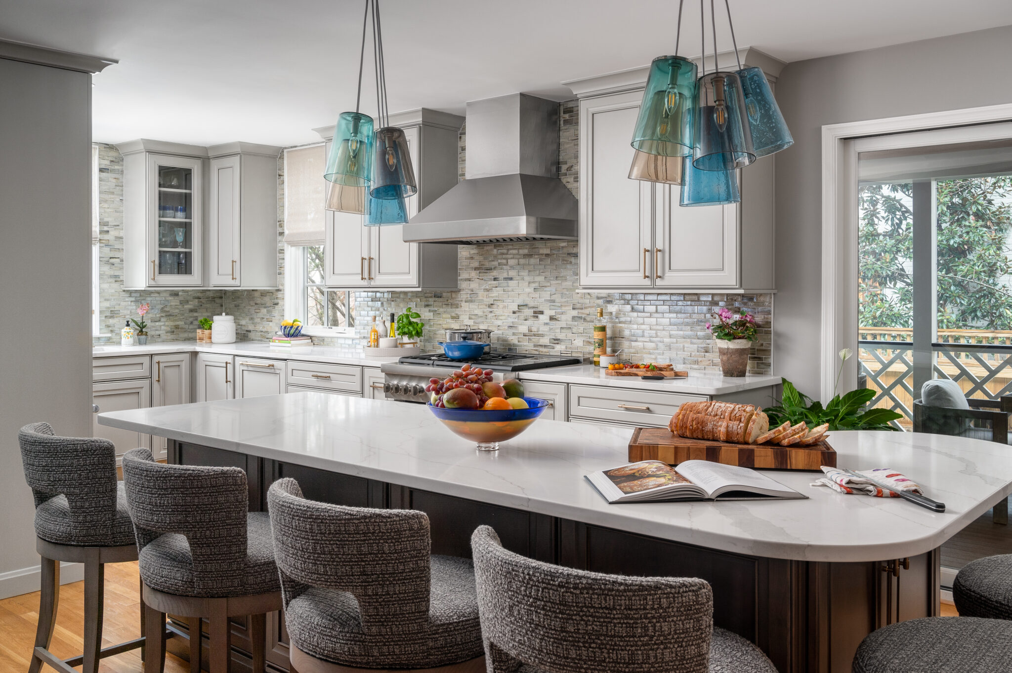 Transitional Kitchen Remodel in Arlington, VA by A. Houck Designs, Inc project photo