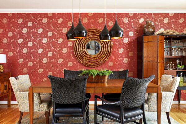 Dining Room Design by A Houck Design.